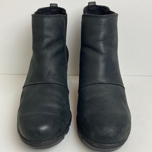 Sorel Joan of Arctic Wedge II Chelsea Bootie Leather 10 Winter Fall Gorpcore - Picture 6 of 15